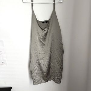 Missguided Satin Cami Slip Dress